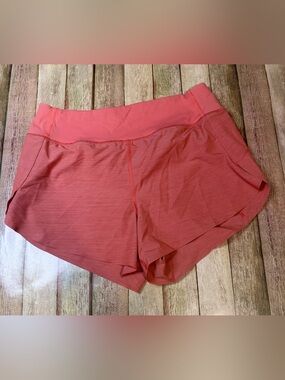 Athleta Coral Pink Athletic Shorts